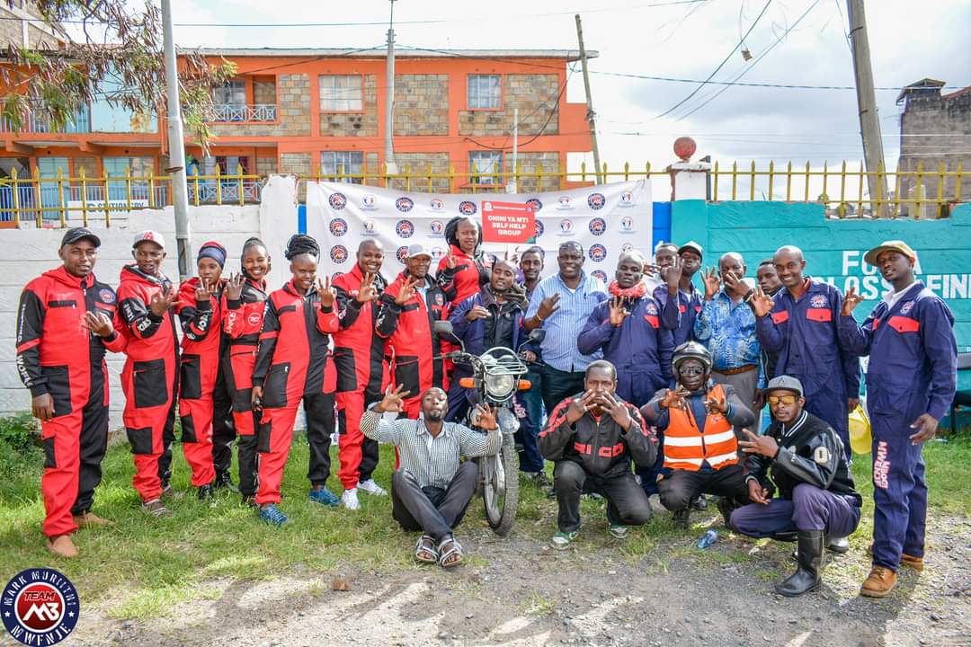 HonMarkMwenje's tweet photo. ■ GROUP: CHINI YA MTI SELF HELP GROUP 
■ MEMBERS: 15 PAX
■ CATEGORY: YOUTH
■ PROJECT &amp; INVESTMENT: GROUP MOTORBIKE 
■ DATE: 23RD MAY 2024
Hapa ni KAZI tu👌🏾
#teamM3 
#tuposite 
#tukoworks 
#embakasiwest https://t.co/n6P9iATO4P