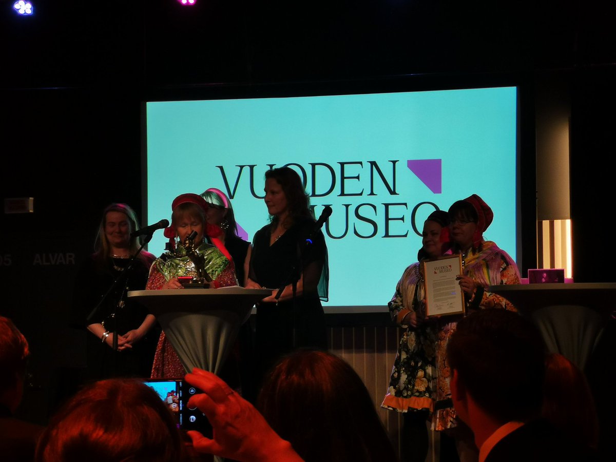 Vuoden museo-palkinto Siidalle, onnea!!! #vuodenmuseo
#museopäivät2024