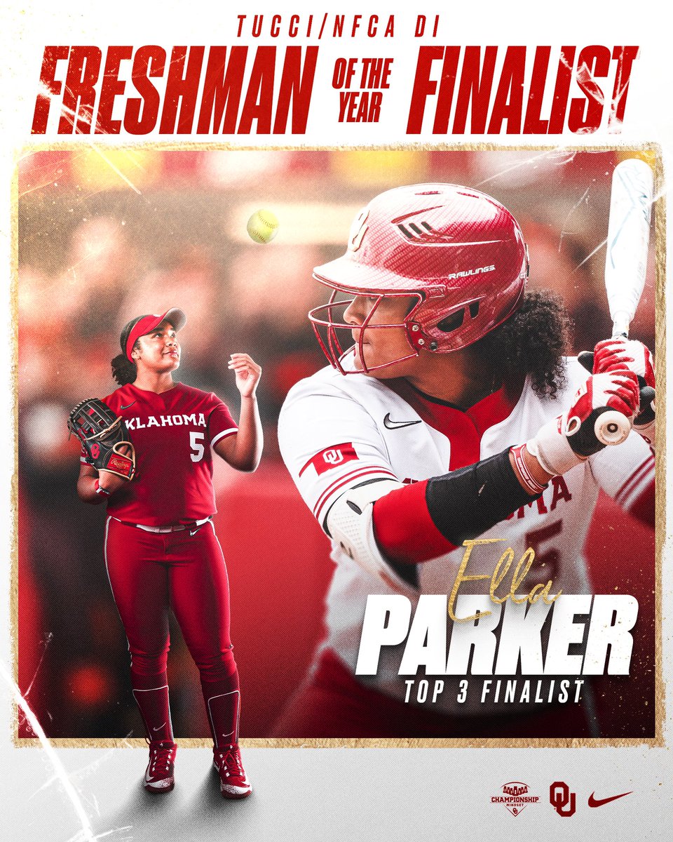 The 𝐬𝐞𝐯𝐞𝐧𝐭𝐡 <a href="/NFCAorg/">National Fastpitch Coaches Association</a> Freshman of the Year finalist in program history ☝️

#ChampionshipMindset