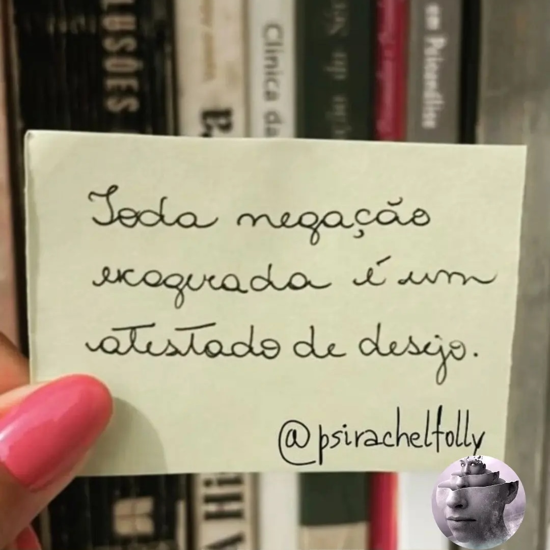 psicanaliticam_'s tweet photo. O que leva alguém a reafirmar a todo tempo que não gosta de determinada coisa, não vê tal programa, não ouve tal estilo musical…?
+ https://t.co/lUDmPOkPZ9