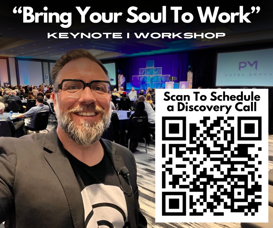 Planning an event? The "Bring Your Soul To Work" presentation with Ryan McCarty is the inspiration you are looking for! Booking: ryanmccarty.com
#keynote #keynotespeaker