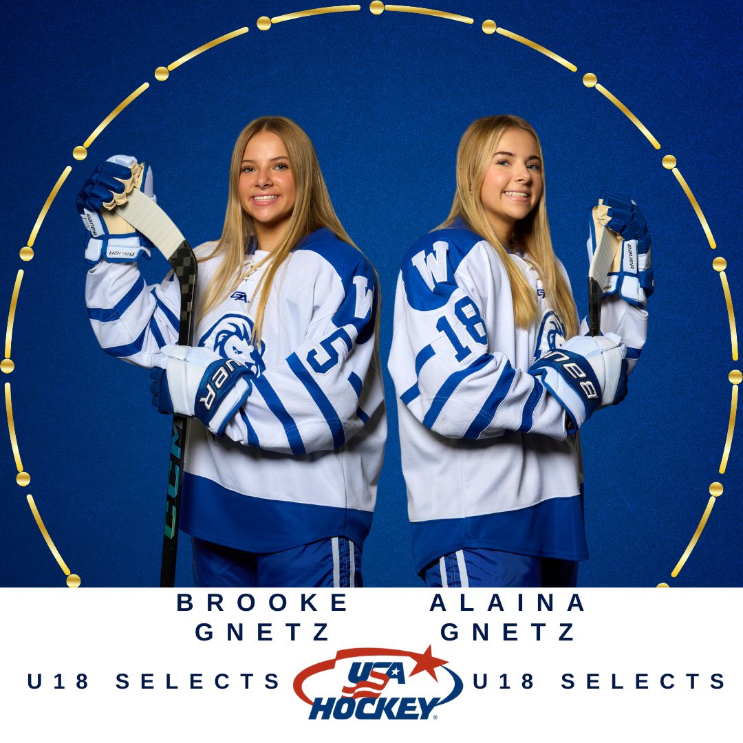 Congratulations on being selected to the USA Hockey U18 Select Development Camp!!