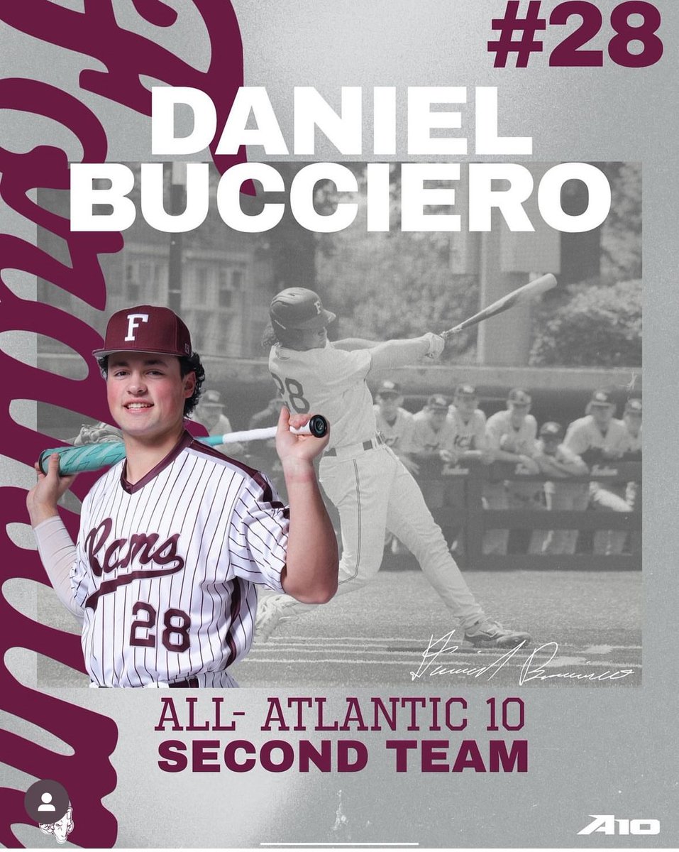 MichaelBucciero's tweet photo. Year 2 done. Congrats on another outstanding year @BuccieroDaniel, on and off the field! So many amazing memories made.
As always, hats off to the entire #Ramily #bronxbuilt #fordhambaseball #walkitoff https://t.co/d1tiNWpEw2