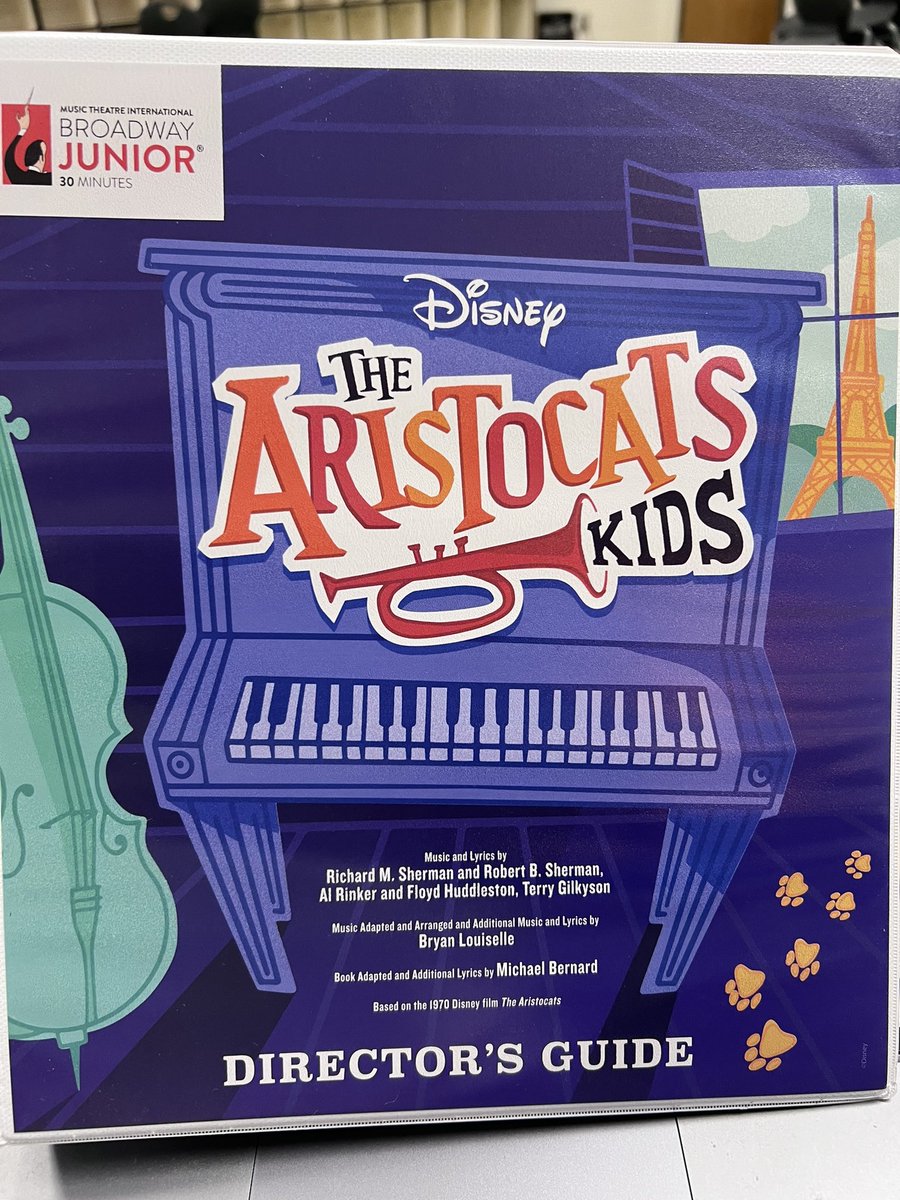 The school year may be over but I’m looking forward to start working on The Aristocats Kids next year!! 😺 🎷