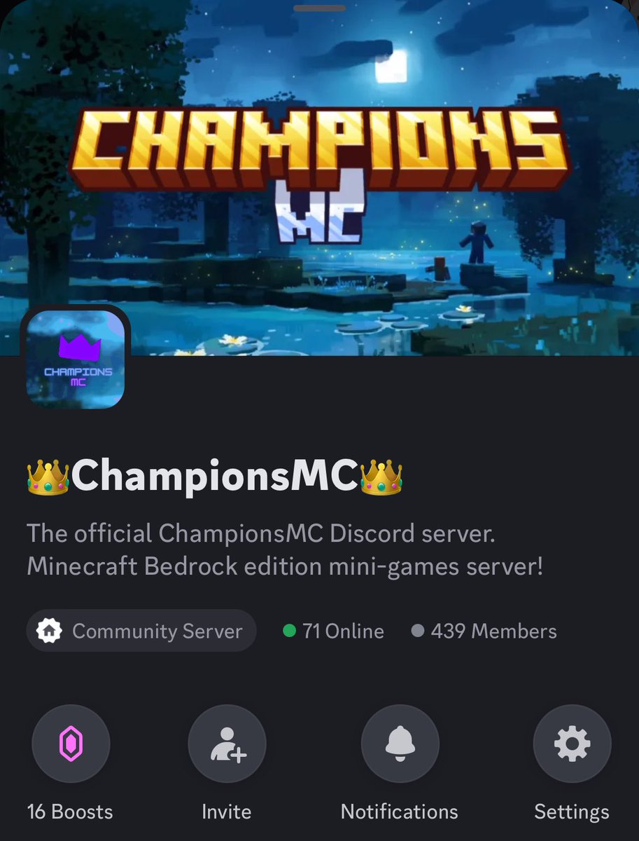 JxckeMC's tweet photo. 👑 Join ChampionsMC 👑

🔗.gg/championsmc https://t.co/52jEXDkJa0