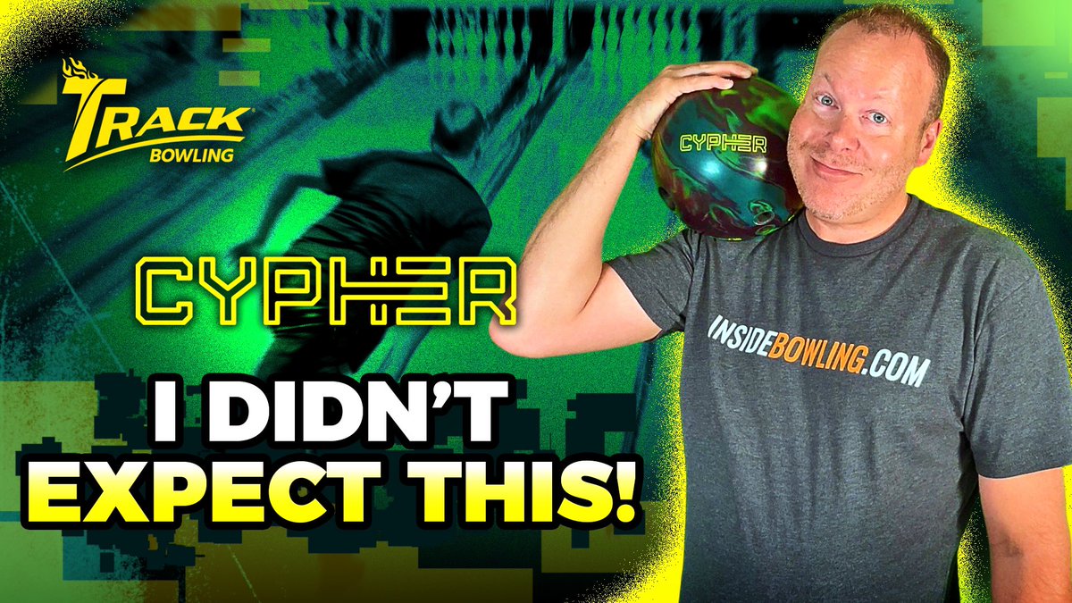 ￼
Track's mid-performance Cypher 2-Minute Bowling Ball Review. See how the Cypher matches up on a typical house shot as well as heavy oil.
￼
🎥Watch: bit.ly/CypherBallRevi…
￼
 🛍️Order: bit.ly/OrderTrackCyph…

#InsideBowling #BowlingBallReview #TrackBowling