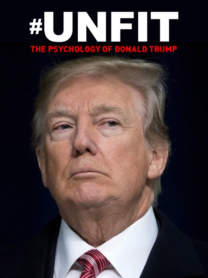 deallists's tweet image. 📖 Dive into "#Unfit: The Psychology of Donald Trump" for an eye-opening analysis by leading mental health professionals and Republican strategists.
amzn.to/4dQWXEy
Is he fit to hold office? Discover the science and truth. #DutyToWarn #PoliticalAnalysis #Trump Peggy