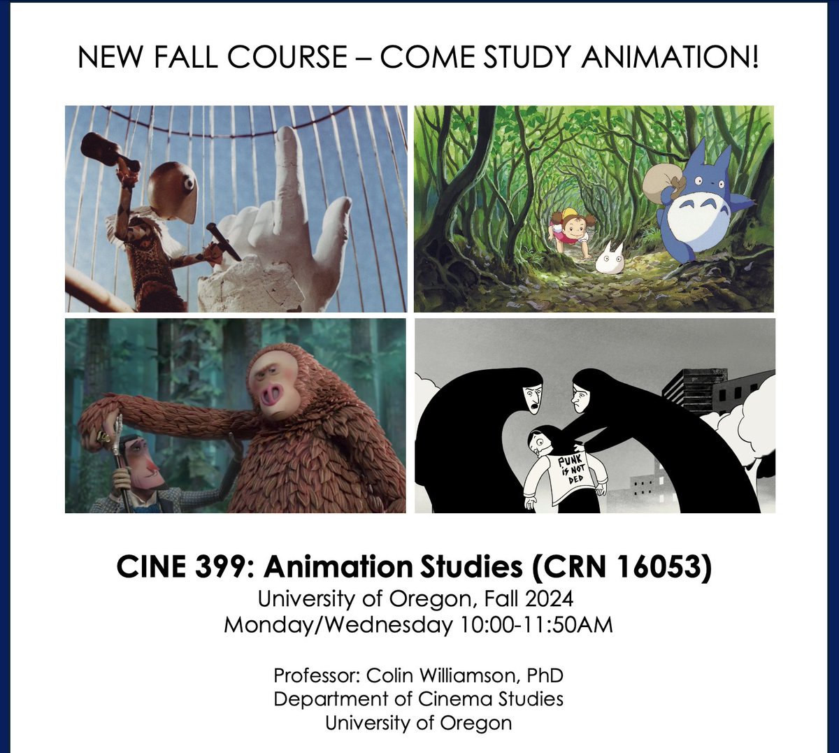 UO Cinema Studies tweet media