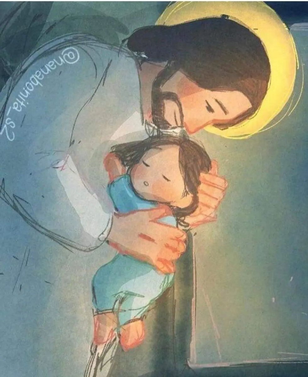 كـأب حنون الله  يسمع ، يشفي و يرمم كل ما هو مكسور بداخلك. ❤️