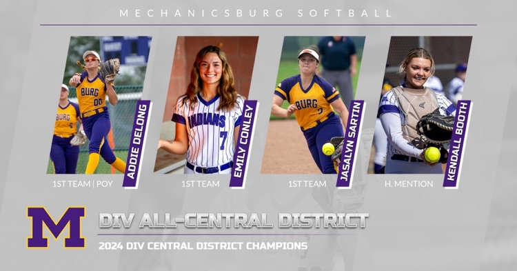 Congrats to the Lady Indians on a great season! They fell to #3 ranked Portsmouth Notre Dame in the Regional Semifinals yesterday. The following individuals were named All-District! 

A.DeLong | 1st Team &amp; POY
E.Conley | 1st Team
J.Sartin | 1st Team
K.Booth | Honorable Mention