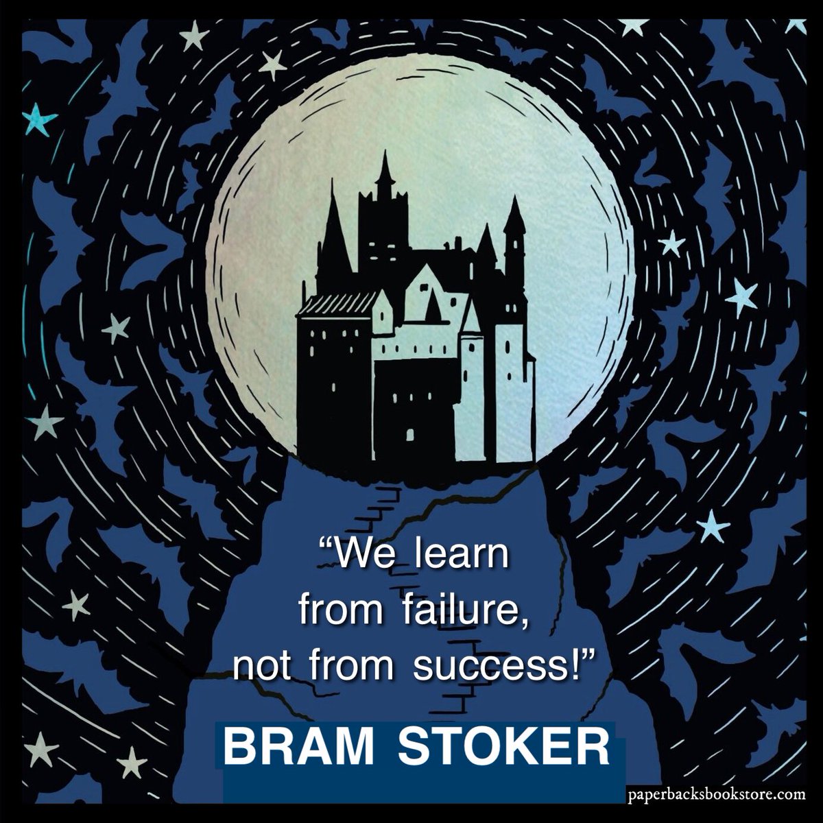 Paperbacks_Plus's tweet image. ❤️📖
“We are able to learn from a failure, but perhaps not much from a success!” ~Bram Stoker

#abletolearn #learnfromfailure #failure #success #BramStoker #books #bookart #fiction #booklovers #booklover #bookstore #bookshop #readers #reader #bookobsessed #literacy #literary