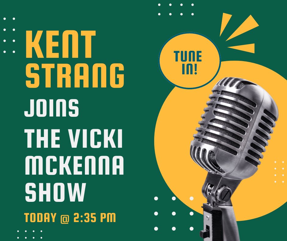 🎙️Tune in TODAY at 2:35 where our very own @kentstrang will join @VickiMcKenna to talk Bidenomics.
