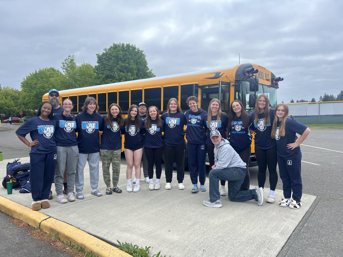 Go make some memories!  <a href="/wiaawa/">WIAA</a> 4A Softball , safe travels to Richland WA #gobears