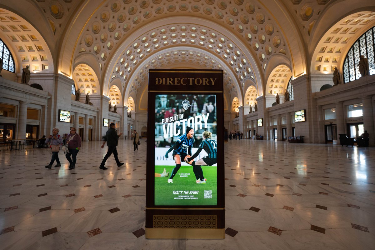 Bringing world class soccer to Audi Field and... Union Station 😏