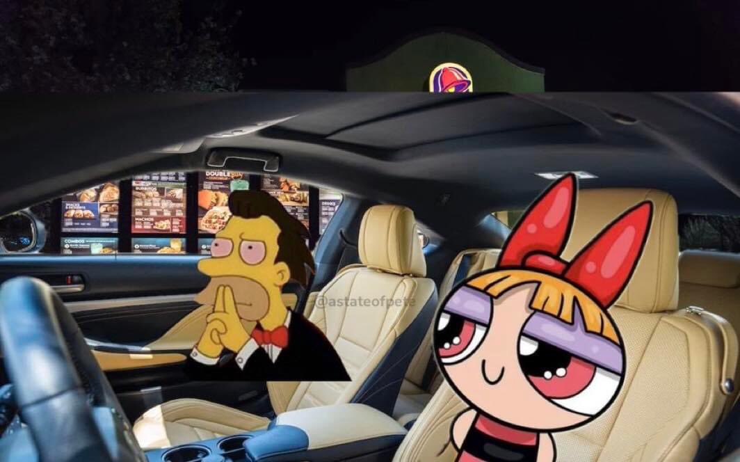 “What can I get you tonight?”

my boo &amp; I lit asf: