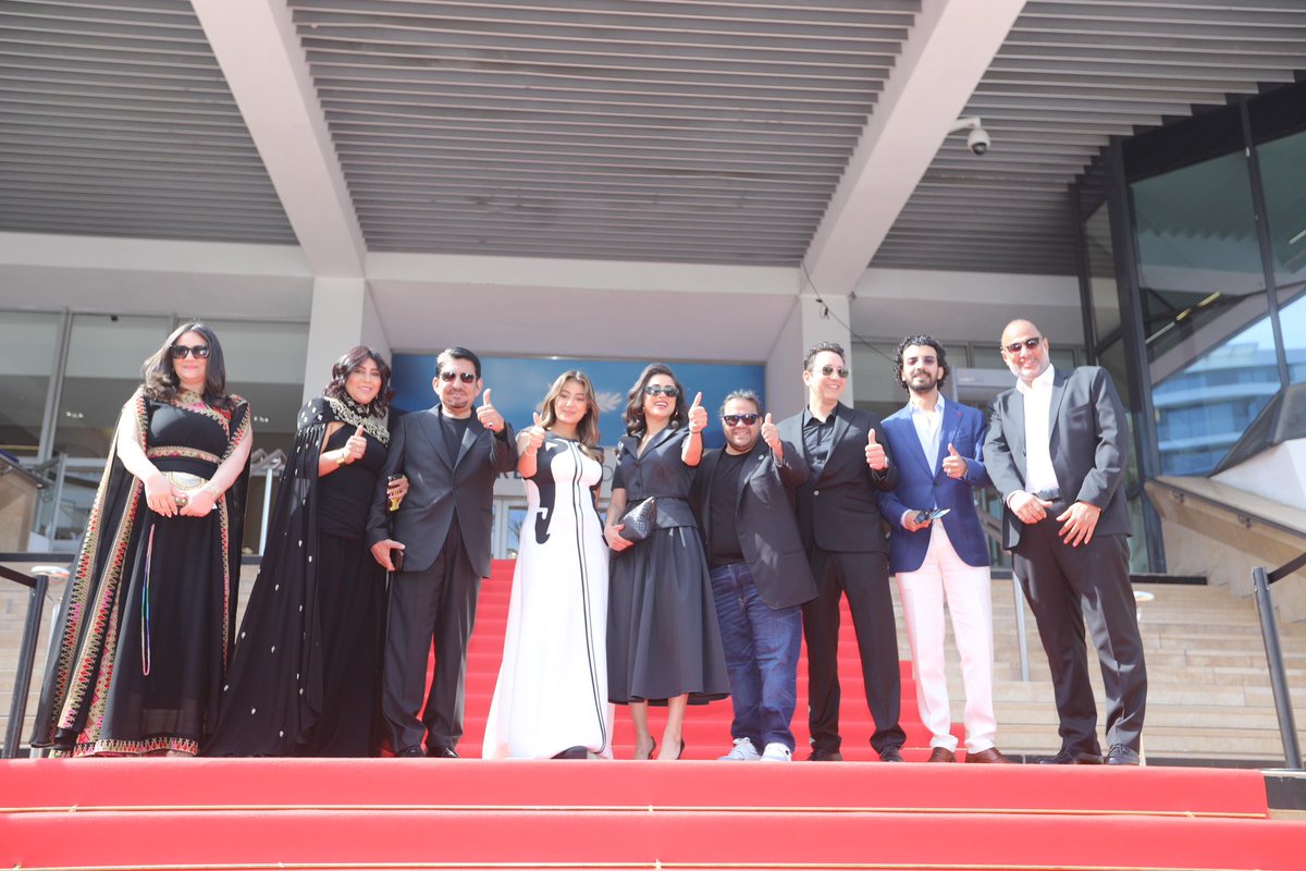 jomanaalrashid's tweet photo. 'نورة' أول فيلم سعودي في تاريخ مهرجان كان السينمائي، ومن هنا يبدأ تاريخ جديد.

@Norahmovie 
@RedSeaFilm https://t.co/Ode7HPoUll