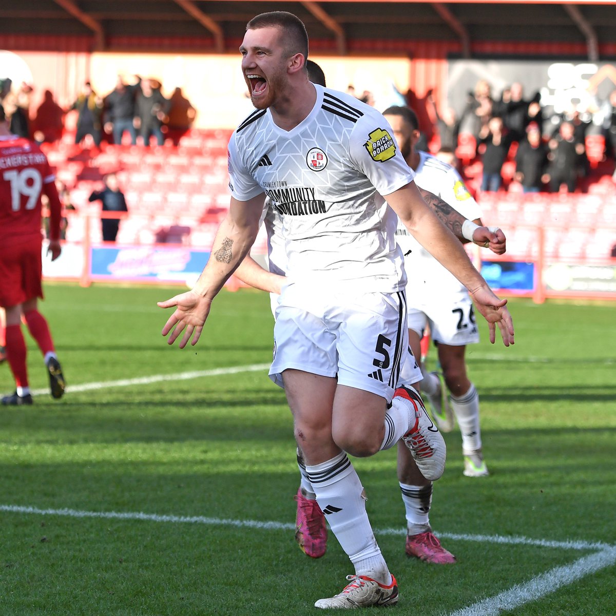 Crawley Town FC (@crawleytown) on Twitter photo ❤️ We must thank all of our departing players, but a special mention must go to <a href="/HarryRansom6/">Harry Ransom</a>.
Harry has been an excellent servant to the club, and his one and only goal for the Reds against Accrington Stanley earlier this season proved to be crucial in helping us qualify for ❤️ We must thank all of our departing players, but a special mention must go to <a href="/HarryRansom6/">Harry Ransom</a>.
Harry has been an excellent servant to the club, and his one and only goal for the Reds against Accrington Stanley earlier this season proved to be crucial in helping us qualify for