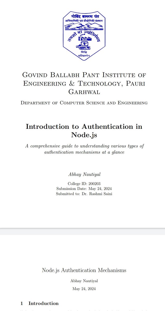 devoted_techie's tweet image. राम - राम coders🕉️
Day 59 of #100DaysOfCode 🚩 Today was all about pushing boundaries! 🚀 From conquering a challenging DSA question to mastering new JavaScript concepts, topped off with completing my seminar project report in just 1 hour! 💻💡 #CodeNewbie #ProgrammingJourney
