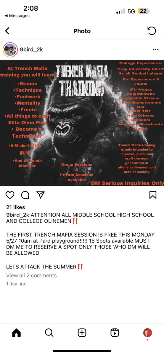 officalRetroBoe's tweet photo. 🚨MAN THIS IT RIGHT HERE 🦍
P.S YOU PASSIONATE ABOUT YOUR CRAFT TAP IN 🔒GUARANTEED TO HAVE YOU TECHNICALLY SOUND AND MOTIVATED ‼️come with HIGH ENERGY you go need it @9bird_2k LETS WORK https://t.co/ByhlmLjONm