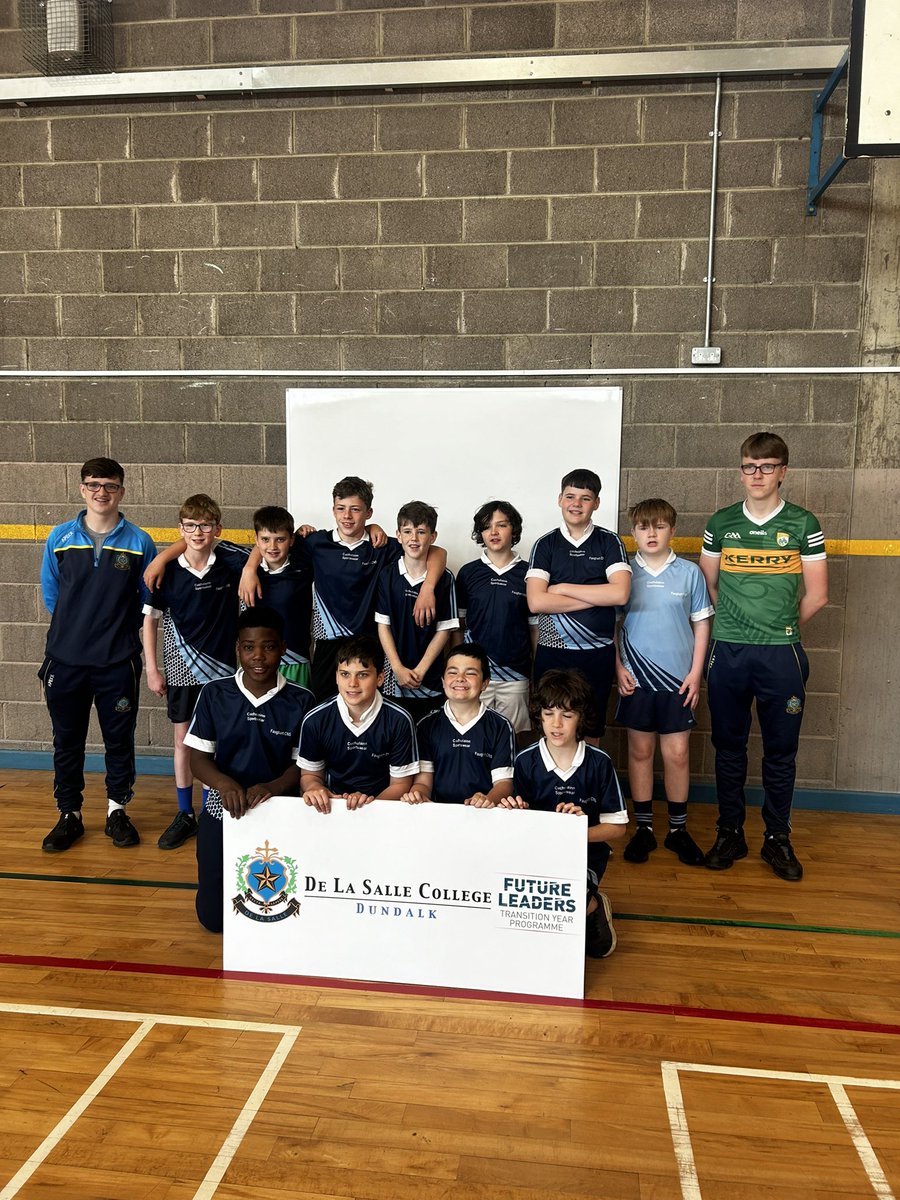 A picture of our Gaelic team who recently took part in the Conor Morgan Blitz in the De La Salle College in Dundalk! Well done boys! ⚽️