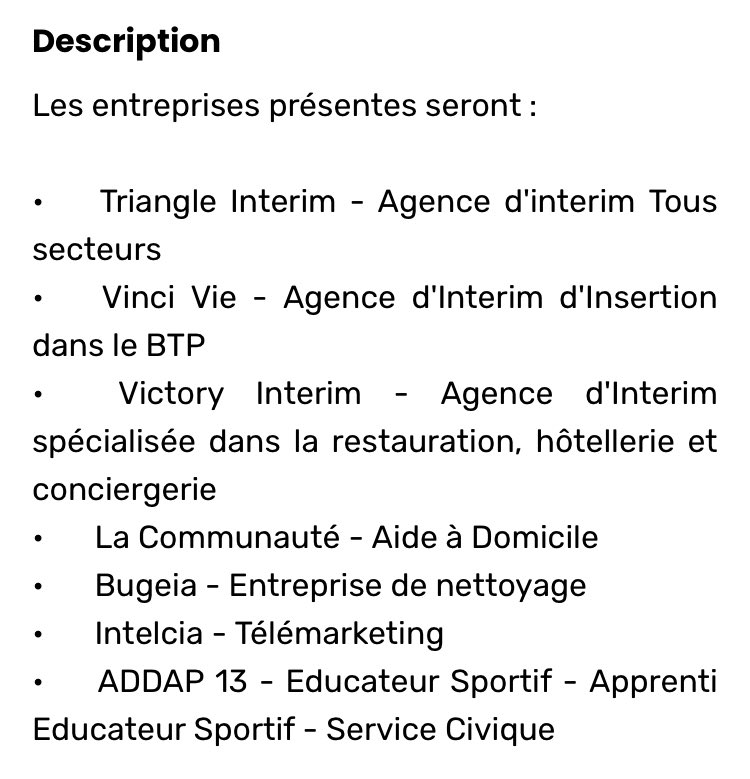 Info Cap Pinede Marseille 🚀
Le 6 juin L’aprem de l’Emploi au sein du Centre social la Savine
➡️ Des recrutements, de l’alternance, des partenaires et création d’entreprise ✅.    Inscription ici 👇
mesevenementsemploi.francetravail.fr/mes-evenements…

#AllerVers #QuartierNord #Marseille #FranceTravail