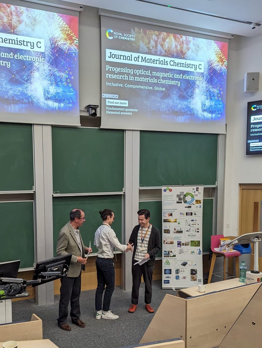 It has been a pleasure taking part and presenting my work in this year's CPE annual symposium <a href="/imperialcollege/">Imperial College London</a>. Most of all, it was an honour receiving one of the best poster prizes sponsored by the <a href="/RoySocChem/">Royal Society of Chemistry</a>.

<a href="/CPE_Imperial/">CPE</a> <a href="/impchemistry/">Imperial Chemistry</a>
