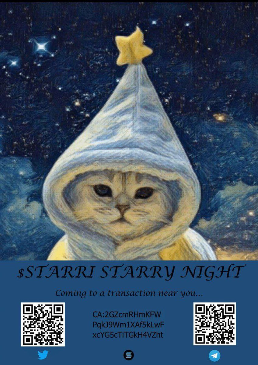 Dalroxx's tweet photo. @MonstersCoins $STARRI it is 
Strong community with super based Devs

@Starricto
https://t.co/IFvslfFDkJ
CA:2GZcmRHmKFWPqkJ9Wm1XAf5kLwFxcYG5cTiTGkH4VZht https://t.co/9kVIxvcncF