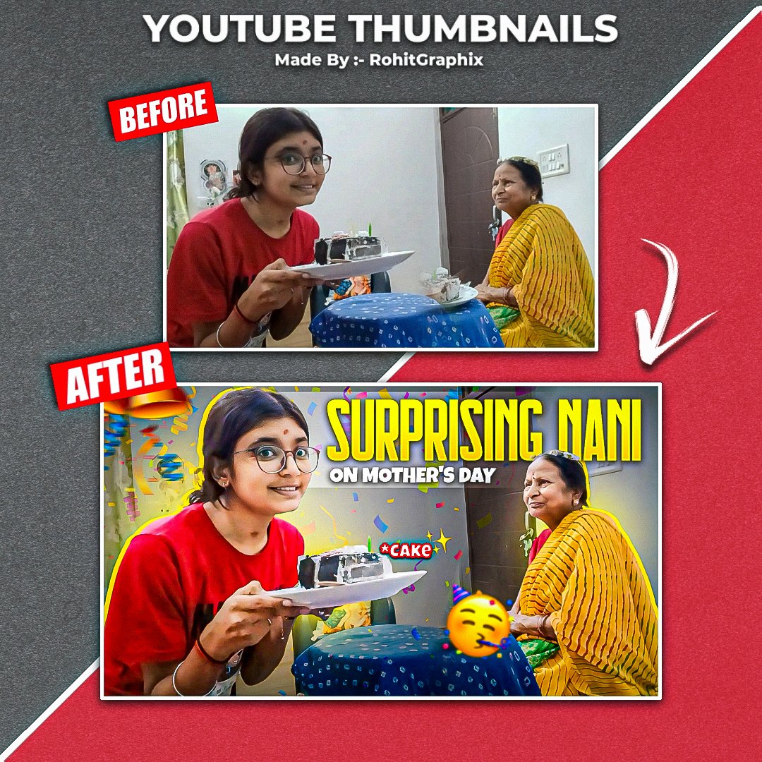 RohitGraphix's tweet image. YouTube Thumbnails
Want Yours? Dm now

Like, Comment, Share 
Reshare appreciated

Made in Photoshop

(thumbnail, thumbnail designer, thumbnail design, graphic design, graphic designer, youtube thumbnail, youtube, photoshop, need a thumbnail, thumbnail artist, client work)