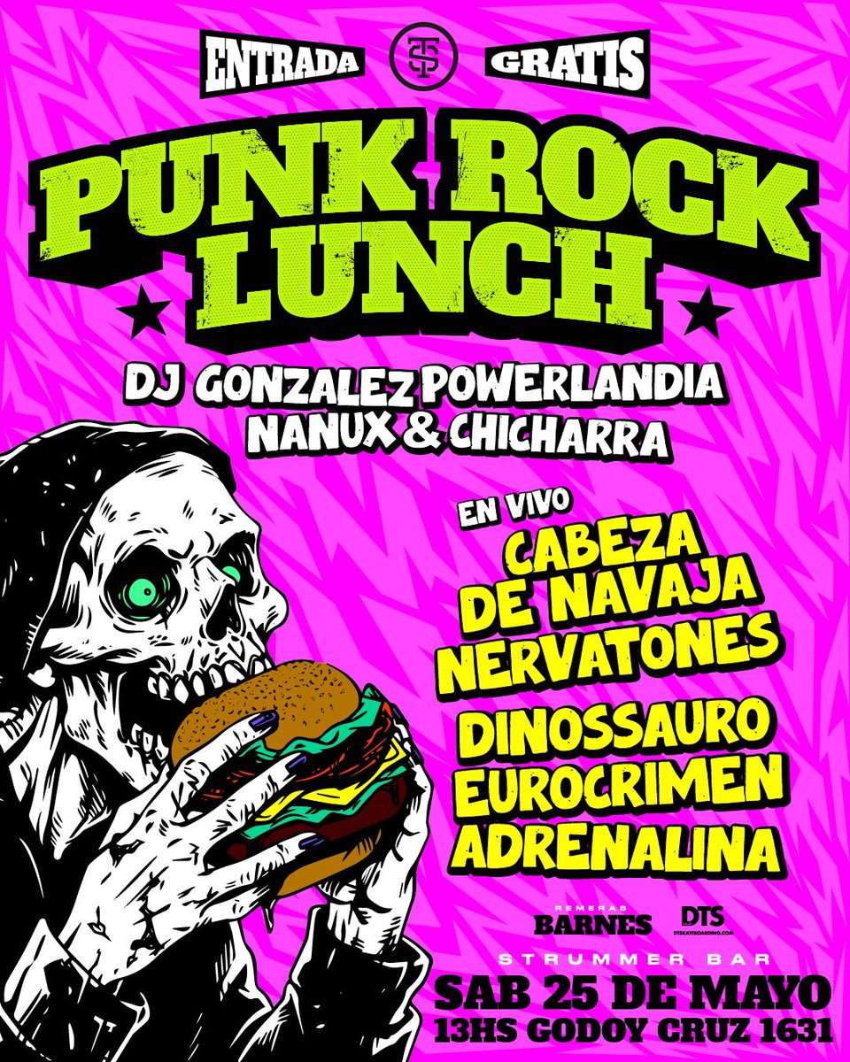 dinossaurorock's tweet photo. ESTE SABADO !! https://t.co/JzY5aTEiOr