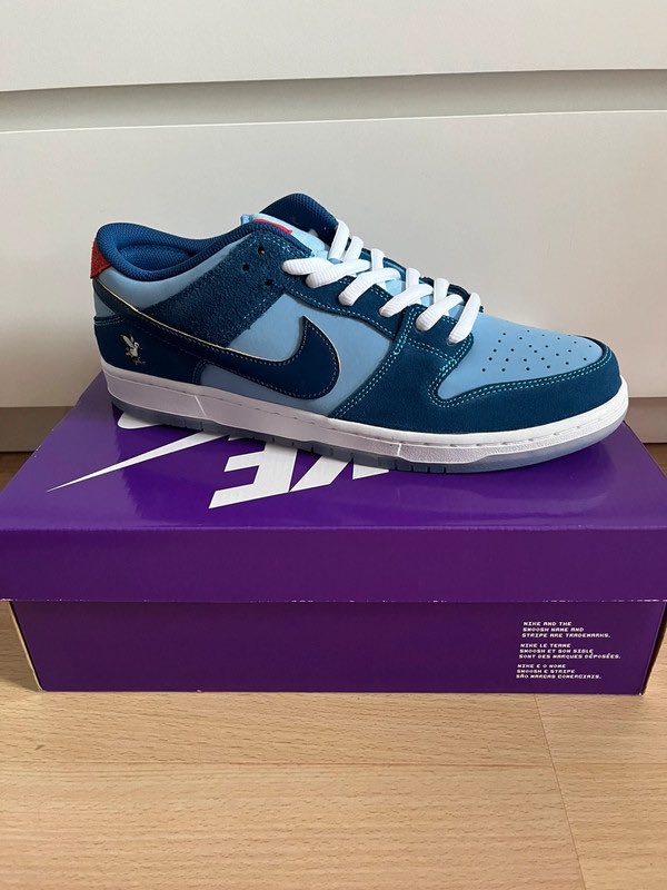 kicks_kleaned's tweet photo. Nike dunk low sb why so sad - UK11 

*BRAND NEW RARE SIZE*

£320!

Dm me with any questions

#sneaker #sneakers #nikedunk #nikedunksb #nike https://t.co/dFzsMlgw13