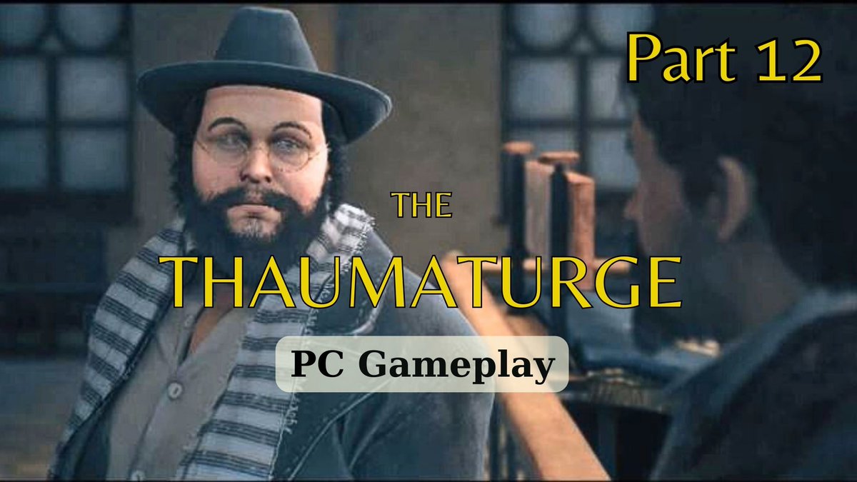 ANASTASIAD89111's tweet photo. The Thaumaturge is an isometric, story-rich RPG with a unique take on turn-based combat, character development features, and investigation mechanics.      #anastasiadiscovery #thethaumaturge #gameplay

📷 https://t.co/0xGcpE0sXO
