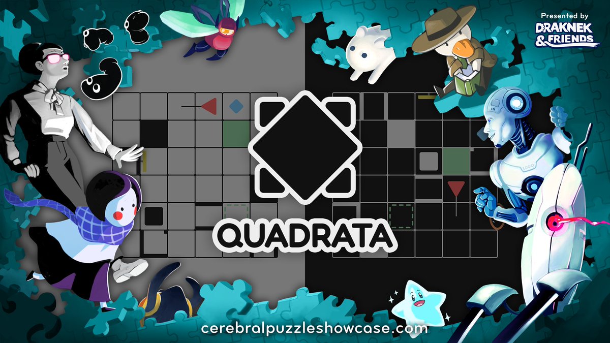 mindlabor_dev's tweet photo. We are excited to announce that we will be participating in the Cerebral Puzzle Showcase with our games Quadrata, which will take place from May 23rd to May 30th!

Throughout the entire event, Quadrata will be 40% off!
#gamedev #indiedev #indiegame #logic #minimal #puzzle https://t.co/ZnmQFffFub