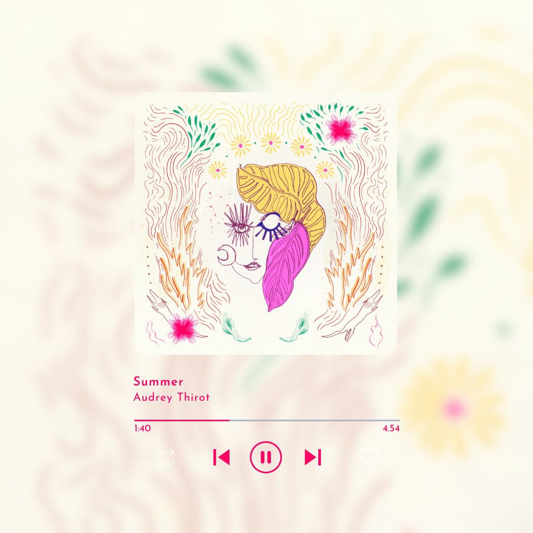 🎶Tu as ajouté Summer à une de tes playlists ?
💕Dis-moi en commentaire comment s’appelle ta playlist !!

#summer #playlist #newmusic #newsingle #release #indiefolk #dreamfolk #indieartist #soon #talisman #fémininsacré #popfolk #onirique #folkonirique #chamane #transe #danse