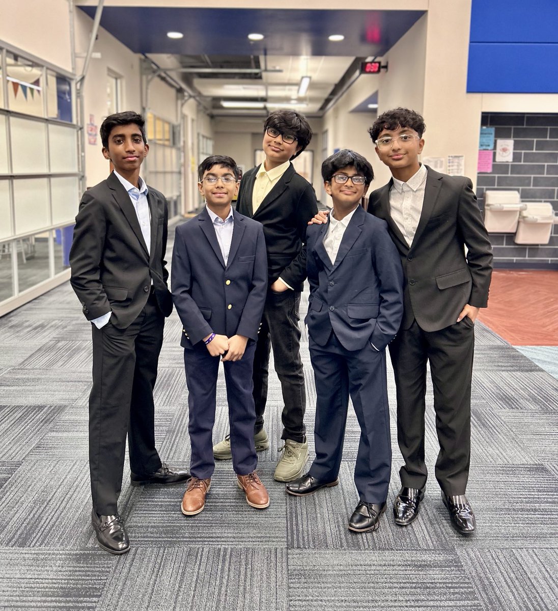 Representing the 6th grade with class and style…well done gentlemen! 🌟⁦<a href="/SunnyvaleISD/">Sunnyvale ISD</a>⁩ ⁦<a href="/smslearns/">smslearns</a>⁩