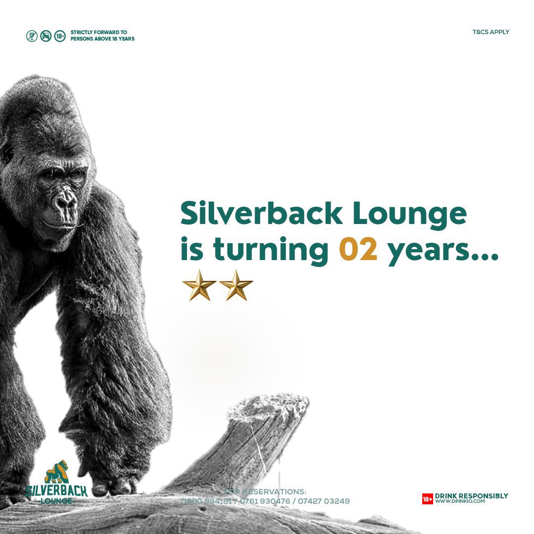 2 years of @silverbackug 💃🏿💃🏿💃🏿, we are celebrating 💕💃🏿💃🏿💃🏿on 1st june 💃🏿💃🏿 #SilverbackAt2