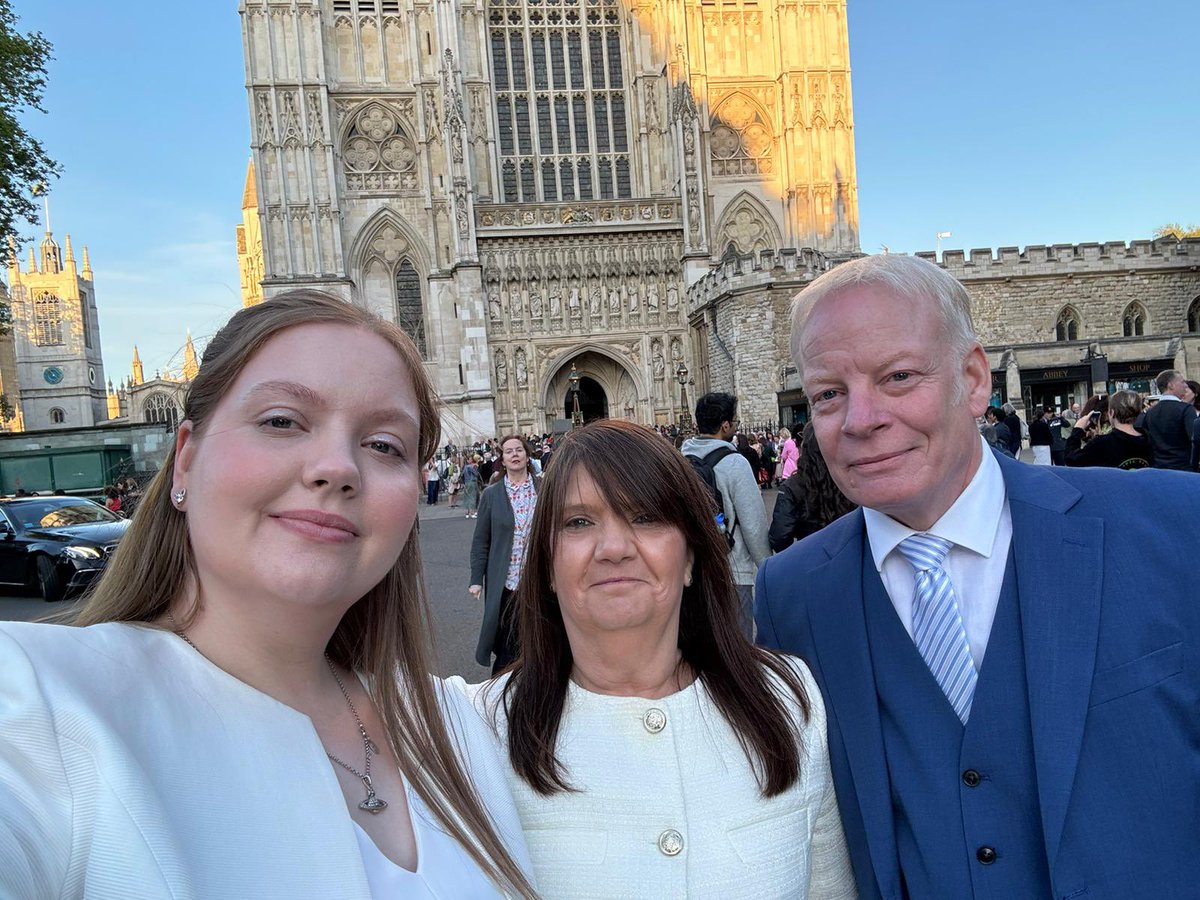 Proud moment, celebrating Florence Nightingale Ceremony with <a href="/chloemcotter/">Chloe Cotter</a> who has had the fantastic opportunity to be one of the fellows this year . Proud parents❤️