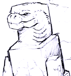 I only made concepts for Godzilla but i'm trying to finish this big fella....