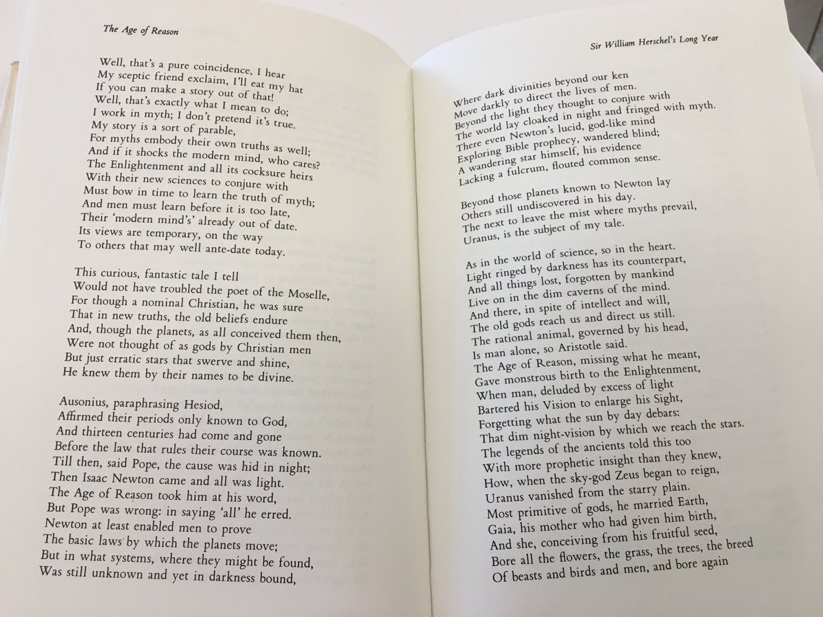 BurlHorniachek's tweet photo. AD Hope was apparently a reader of Ausonius. From “Sir William Herschel’s Long Year” in The Age of Reason (Melbourne UP, 1985). https://t.co/3UYcZZZFfL