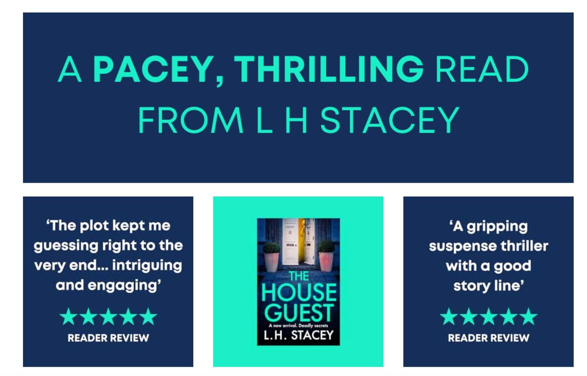 THE HOUSE GUEST Can secrets of the past, save lives in the future? buff.ly/3PK2qSs #thriller #yorkshirecoast #scarborough #wreaheadhall #Bestsellingauthor @Boldwoodbooks #domesticthriller