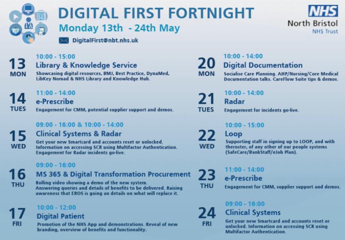 B3ckyS's tweet photo. It has been an absolute blast these past two weeks seeing the Digital First Fortnight come to life! 2 weeks of digital information, support and engagement which would not have been possible without the support of our CNIO @MelanieDeWitt2, our ADIs, and other digital colleagues. https://t.co/se1c1U8moD