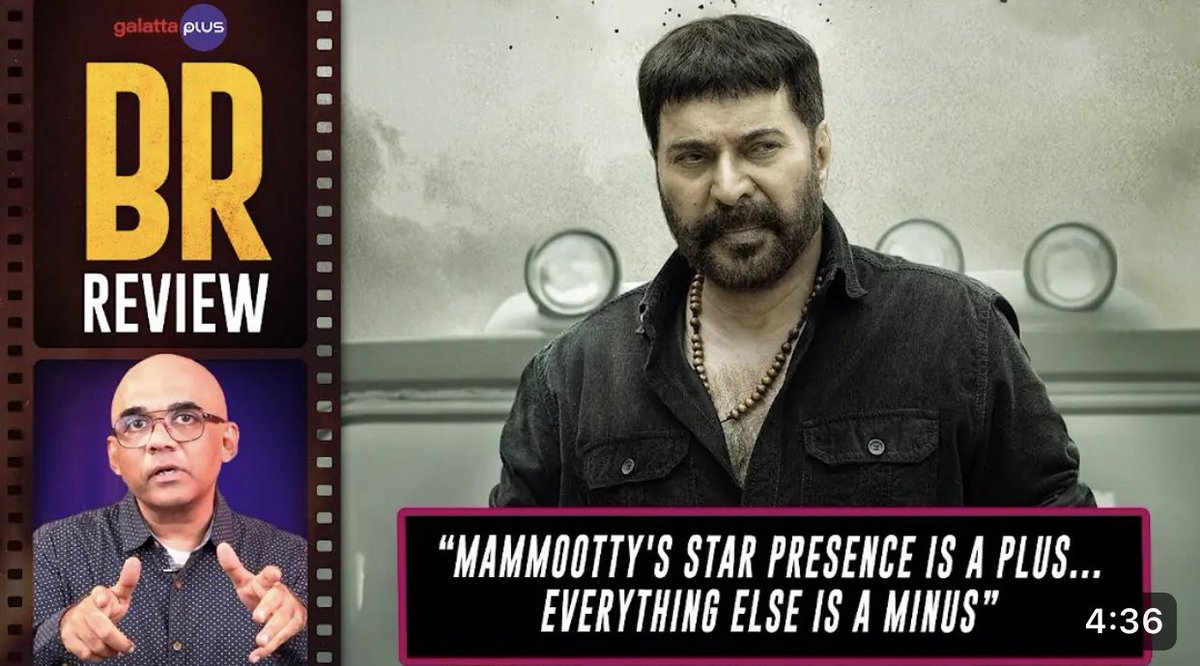 My Dear Friend
#BaradwajRangan Hating On #Turbo Is Not Something To Get Shocked About.

He Gave Negative Reviews To #Aadujeevitham , #GuruvayoorAmbalanadayil , And #ManjummelBoys
What Did U Expect ??
Even Tamil Audiences Are Enjoying Turbo.
Stop Hating..
#Mammootty𓃵 
#TurboJose
