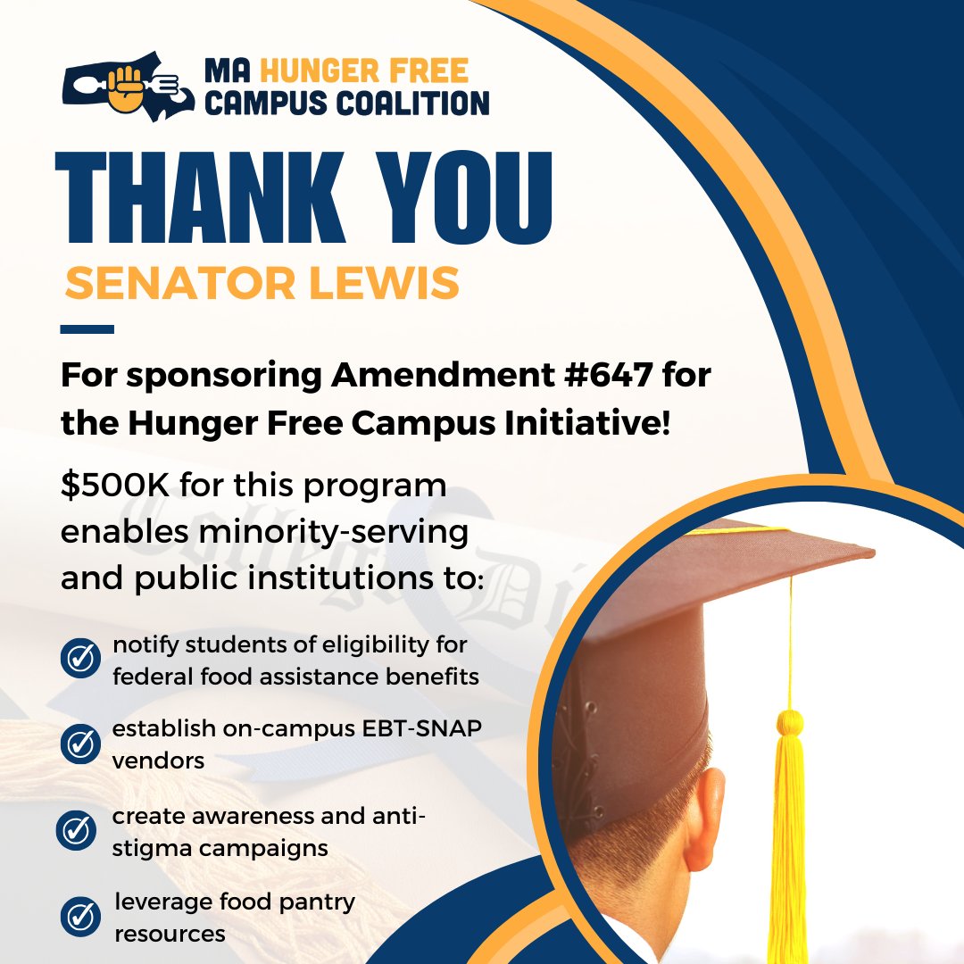 MA Hunger Free Campus Coalition (@collegehungerma) on Twitter photo Thank you <a href="/SenJasonLewis/">Jason Lewis</a> for supporting Massachusetts college students! #mapoli #endcampushunger Thank you <a href="/SenJasonLewis/">Jason Lewis</a> for supporting Massachusetts college students! #mapoli #endcampushunger