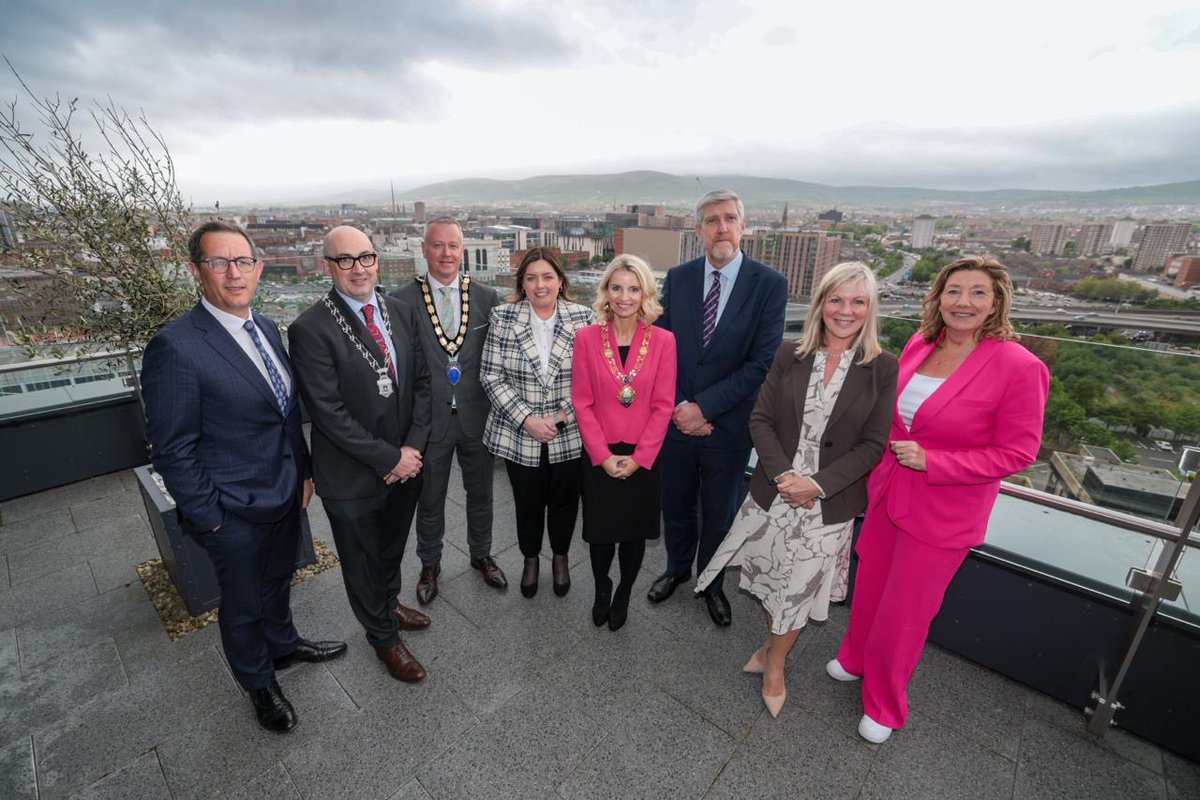 Economy Minister @DeirdreHargey has attended a joint meeting of the @NIChamber, @DubCham and @CorkChamber as part of a first-of-its-kind collaboration, focused on enhancing all-island connectivity and fostering collaboration in areas of strength. Read more ➡️