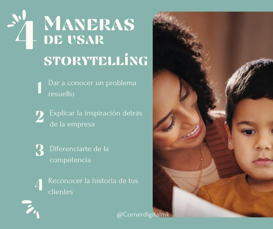 Cornerdigitalmk's tweet photo. El storytelling es una técnica en crecimiento, pero Corner digital te explica como utilizarlo para tu marca. https://t.co/750W3AWQuL