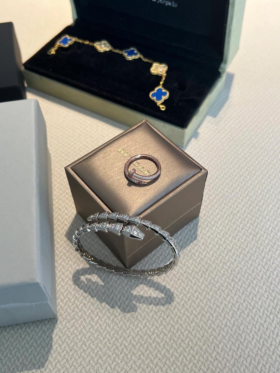 Fascinating beauty is wearing jewelry✨
