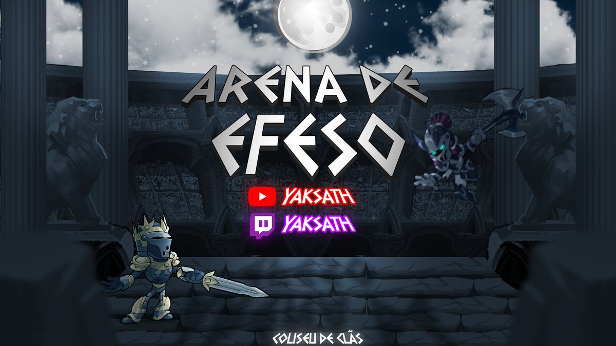 ThYaksa's tweet photo. Neste final de semana, teremos o último Torneio de Clãs da Season 4 do Coliseu de Clãs, pra fechar a Season!

Durante ele também faremos sorteios de Crossovers pra quem estiver presente!

Sexta, sábado e domingo às 19:30! https://t.co/urCmAeuXNt