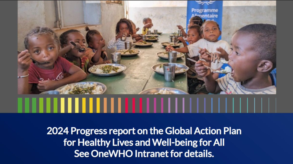 Progress towards meeting the health-related targets of the 2030 @GlobalGoalsUN is only about 1/3 of what is needed. The new SDG3 GAP report provides directions for how the partnership should evolve going forward in our joint efforts for better #HealthForAll: