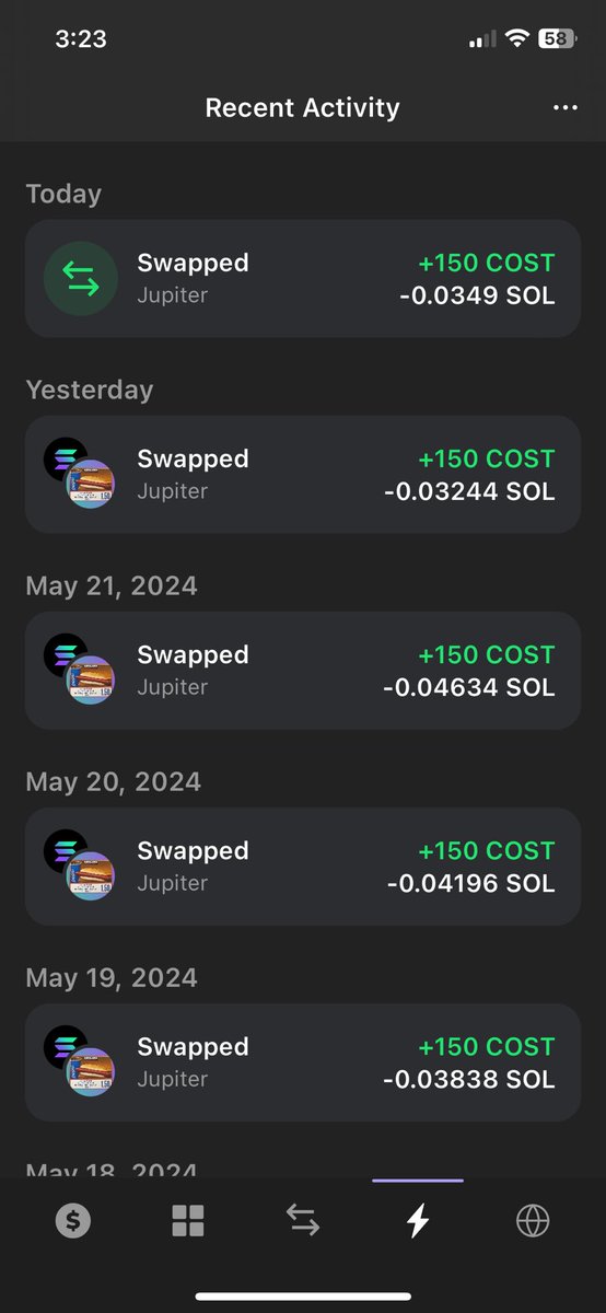 SpacebatSOL's tweet photo. Day 22 of buying 150 $COST until it reaches $1.50 to support  @Joe_XBT and the @costcodogsol community       

Current 150 $COST price: 5.98 USDC 🌭 

 #150COSTChallengetosavejoe https://t.co/qZ6k0f9Wk2