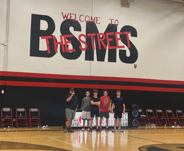 BSMSDevils's tweet photo. A third annual BSMS Paper Airplane Competition and a toast to round out this school year! Way to fly high and accomplish great things, Bridge Street! https://t.co/1gi8PIRxHq