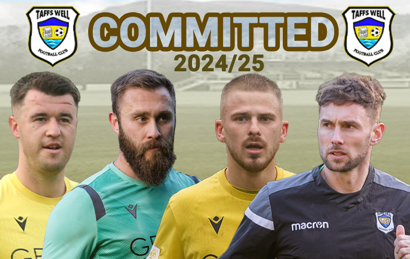 Teams need leaders to deliver on the pitch and ensure standards off it. 

We are delighted to confirm the following senior players have committed to Taffs Well FC for the 2024/25 season:

🔒<a href="/Vfowler4/">Vaughn Fowler</a>
🔒Sam Johnson
🔒<a href="/BenParry8/">Ben Parry</a>
🔒Liam Hutchinson

More to come over the summer. ⚽